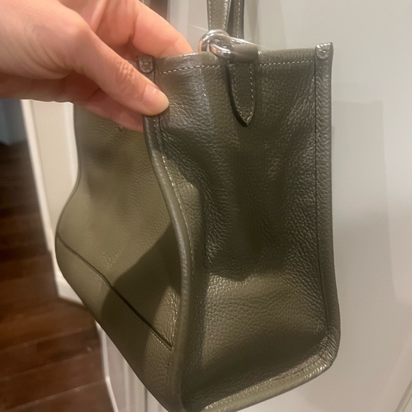 Coach Dempsey Silver Surplus Carryall Crossbody Tote And Wallet - Picture 4 of 11